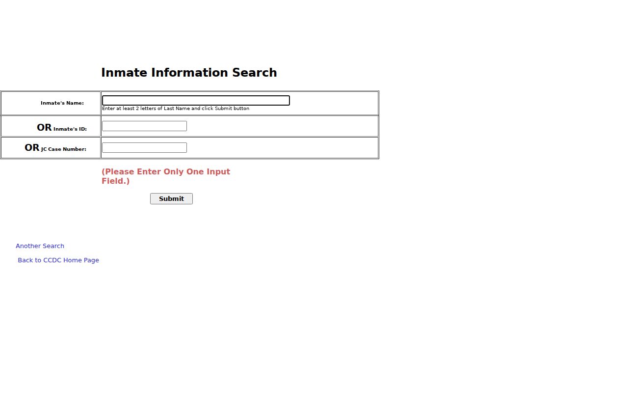 Spring Valley public records current detention search